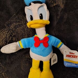 NWT Donald Duck 11" Plush Stuffed Animal